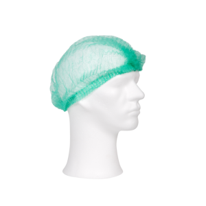 Premium haarnetjes PP, 53cm, Nonwoven Groen 200st