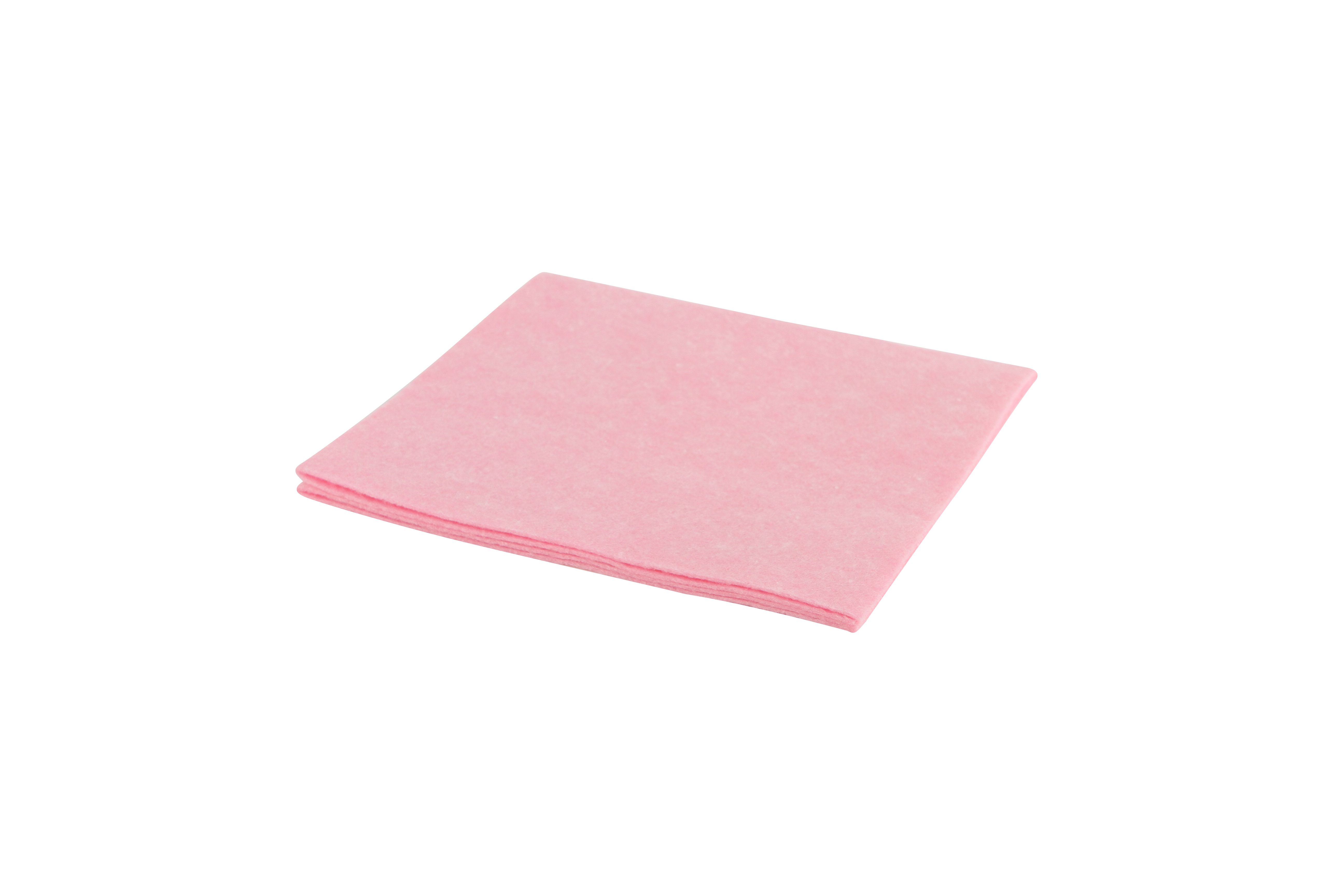 Vaatdoek Viscose Roze 10st 38x40cm