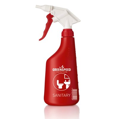 Navulspray sanitair 650ml rood